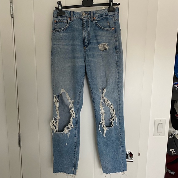 Mom Jeans - Prince Blue - Picture 2 of 3